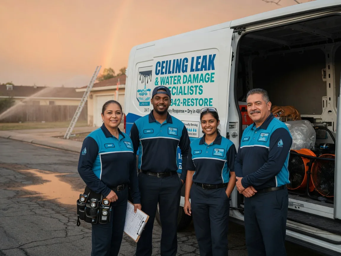 Ceiling Leak Cleanup company in Hillsboro, TX