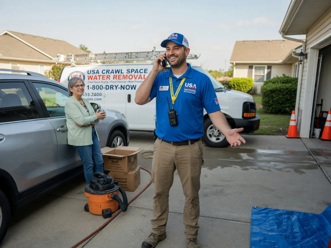 Crawl Space Water Removal Hillsboro, TX FAQs